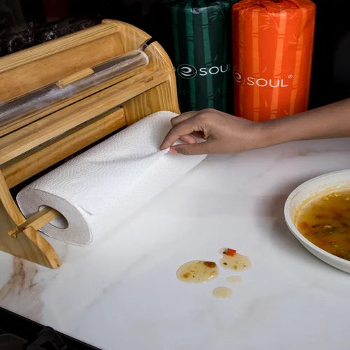 Buy EcoFriendly Bamboo Paper Towels Compostable Paper Towel