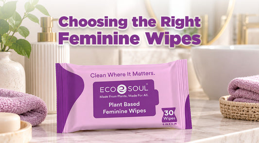 Feminine wipes