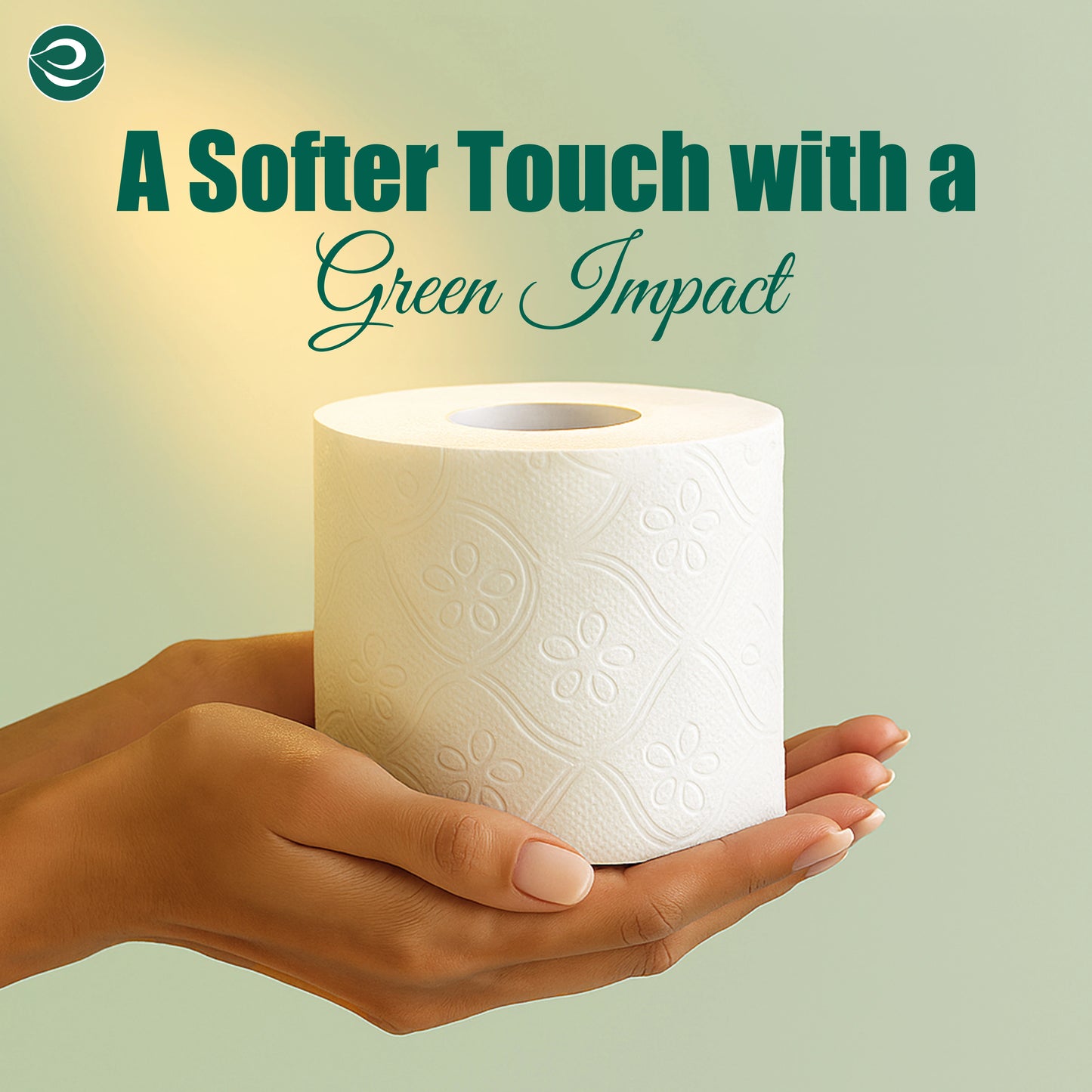 Eco-friendly Tree - Free Toilet Paper  - 300 Sheet Per Roll