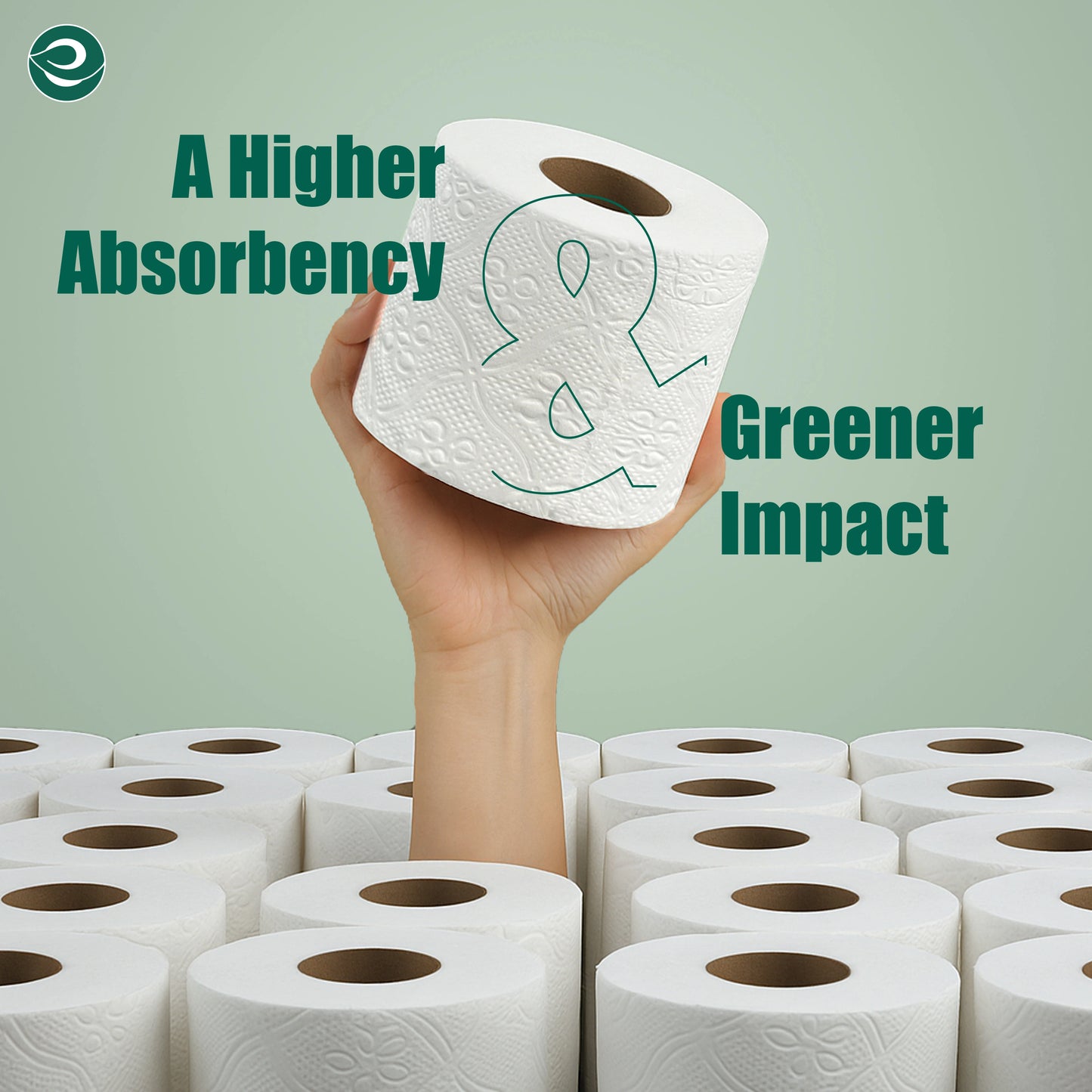 Eco-friendly Tree - Free Toilet Paper  - 300 Sheet Per Roll