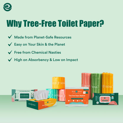 Eco-friendly Tree - Free Toilet Paper  - 300 Sheet Per Roll