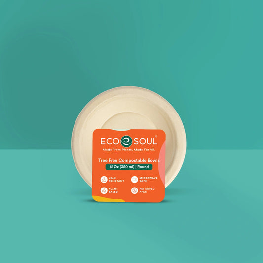 12 Oz Bagasse Bowl