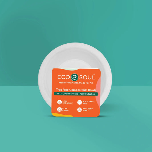 16 Oz COmpostable Bowls