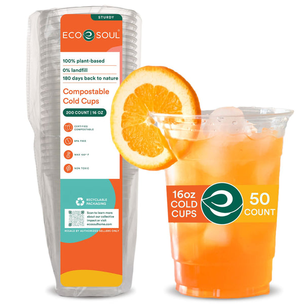 16 oz Compostable Party Cups